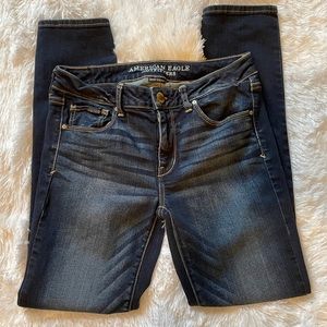 American eagle skinny jeans size 8